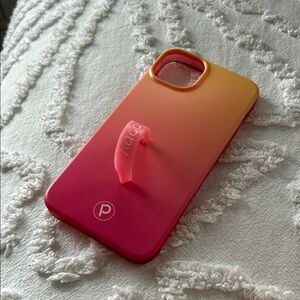 Loopy Case Pink and Orange Gradient Phone Case